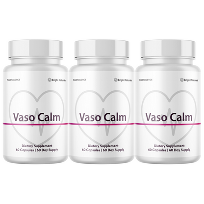 Vaso Calm  Healthy Blood Balance Supplement 60 Capsules