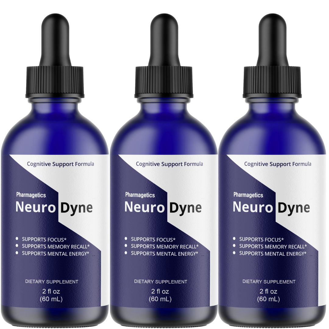 Neuro Dyne Cognitive Support Formula, Brain Health Drops Supplement 60ML