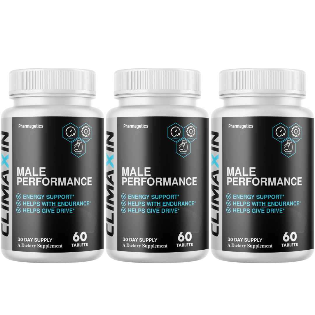 Climaxin Male Performance Support, Energy Support Formula 60 Tablets