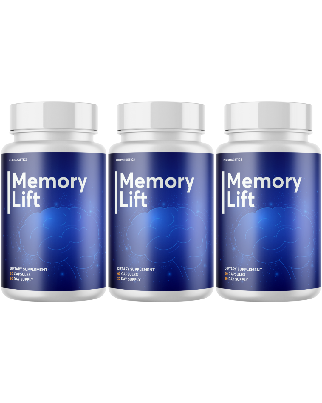 Memory Lift Brain Health Support Supplement 60 Capsules