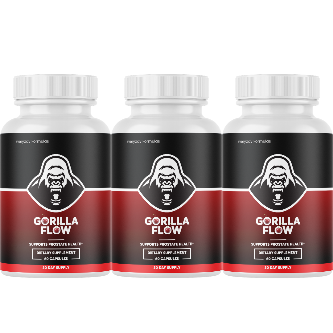 Gorilla Flow Prostate Health Support Supplement 60 Capsules