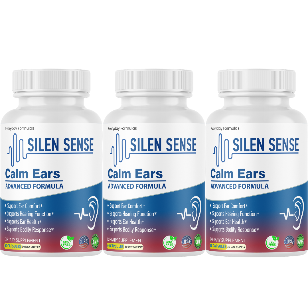 Silen Sense, Calm Ear Support Ear Health Supplement 60 Capsules