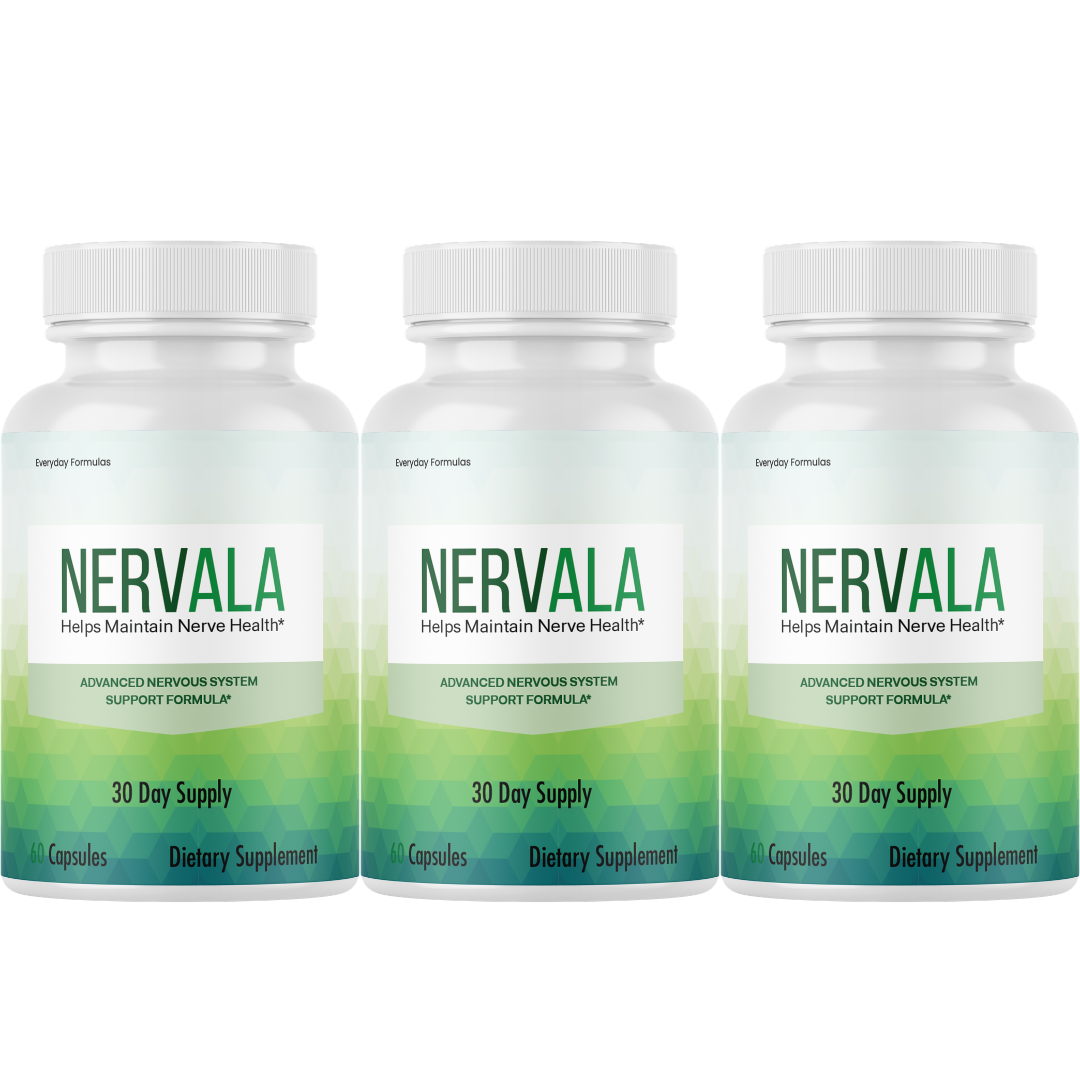 Nervala Nerve Pain Relief Neuropathy Supplement 60 Capsules