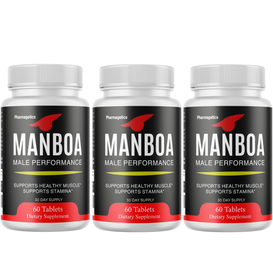 Manboa Male Performance Supplement, Stamina Support 60 Tablets