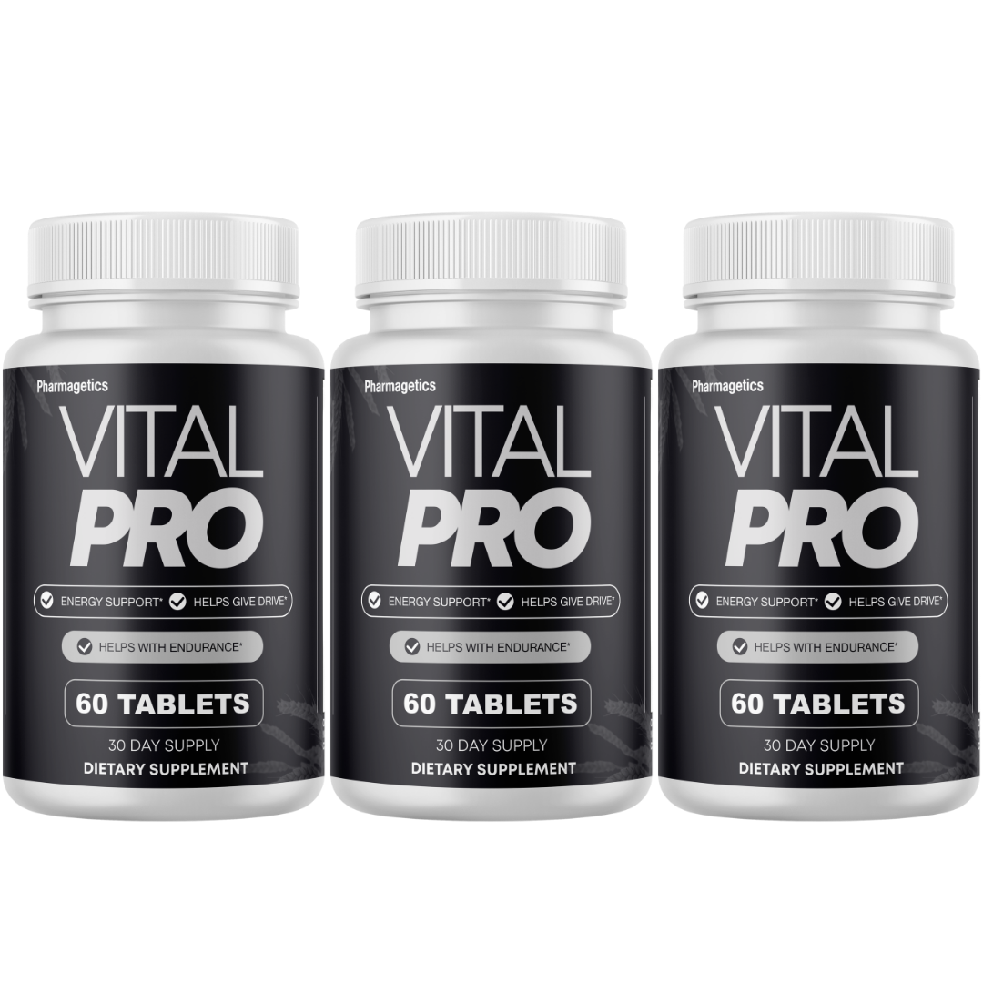 Vital Pro Male Performance and Energy Support Supplement 60 Tablets