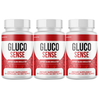 Glucosense Healthy Blood Circulation Support Supplement 60 Capsules