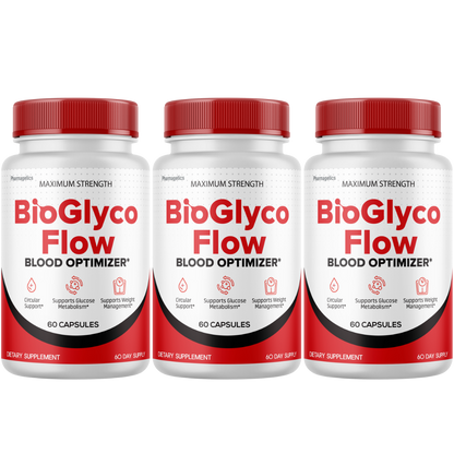 BioGlyco Flow Advanced Blood Support Supplement Flow 60 Capsules