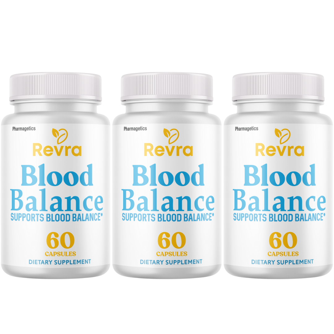 Revra Blood Balance Support, Blood Health Supplement 60 Capsules