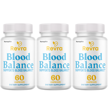 Revra Blood Balance Support, Blood Health Supplement 60 Capsules