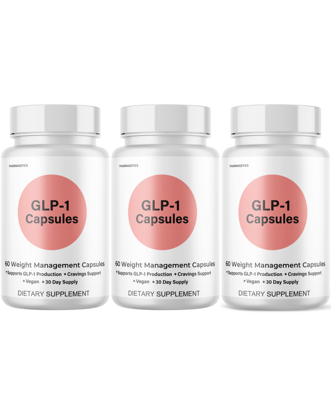 GLP-1 Capsules Weight Management Support, Vegan Supplement 60 Capsules