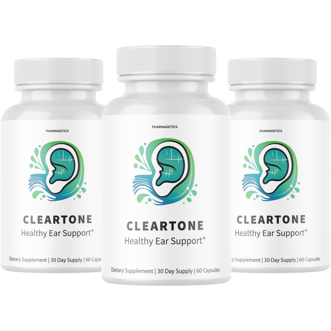 Cleartone Hearing Relief Capsules, Pills for Tinnitus Support 60 Capsules