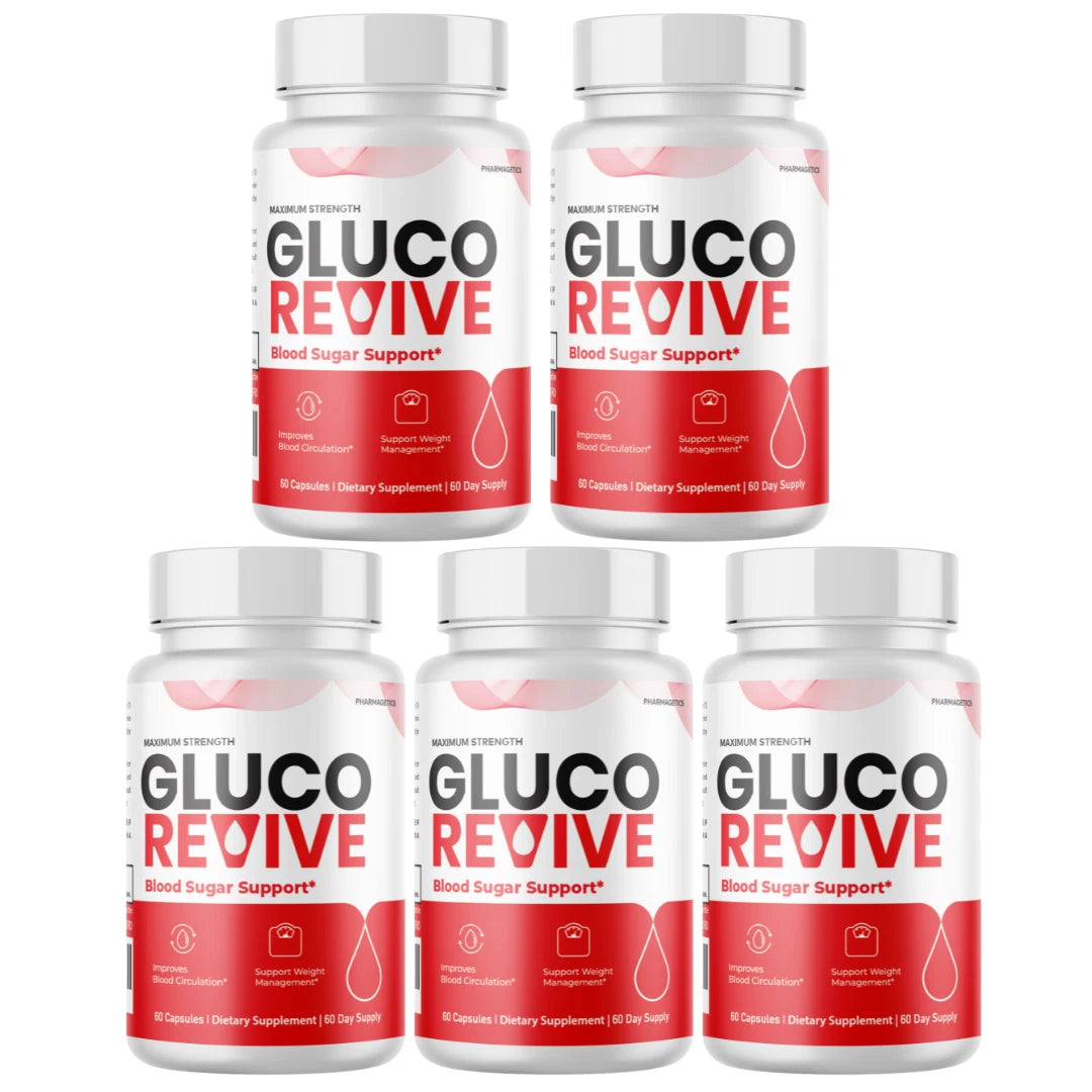 Gluco Revive Blood Sugar Health Support - 60 Capsules