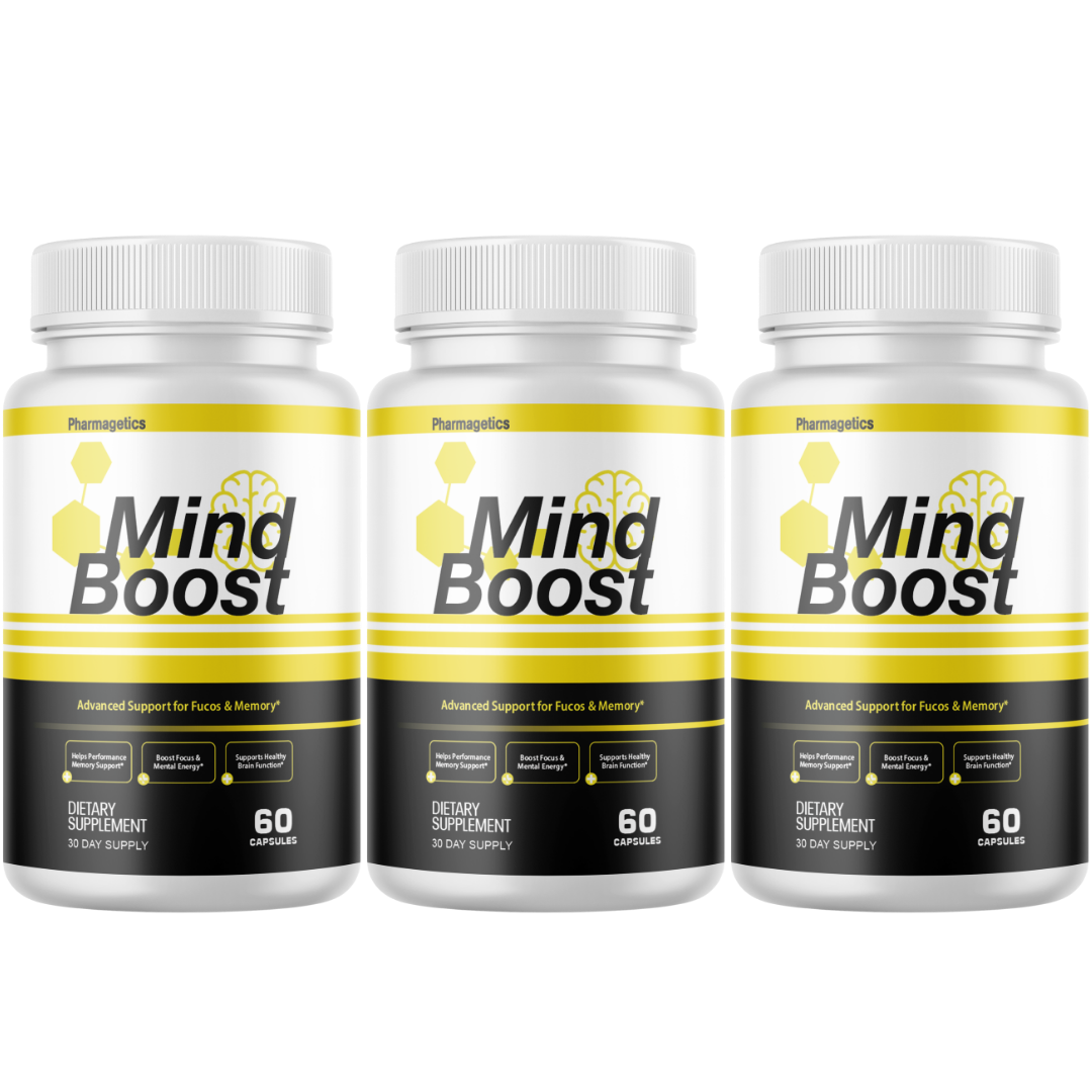 Mind Boost Brain Health Support Supplement 60 Capsules