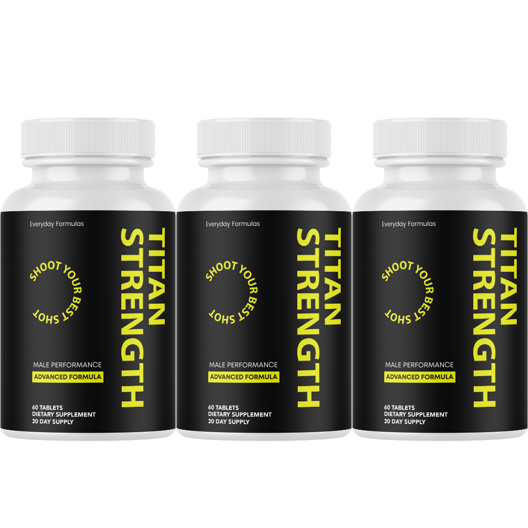 Titan Strength Male Performance Supplement 60 Tablets