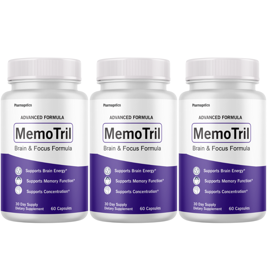 Memo Tril Brain Health Support Supplement 60 Capsules