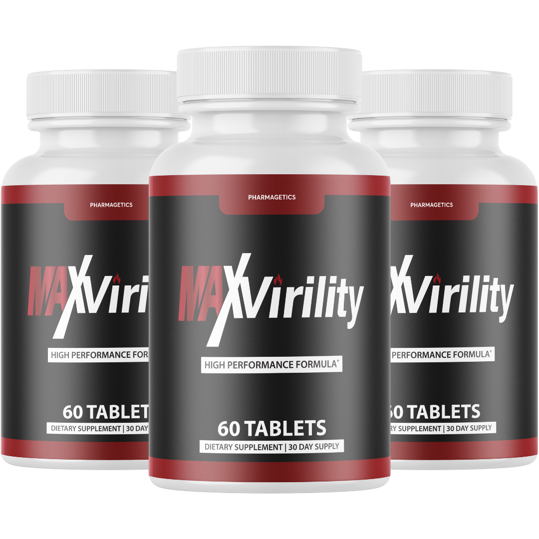 Max Virility Male Performance Support Supplement 60 Tablets