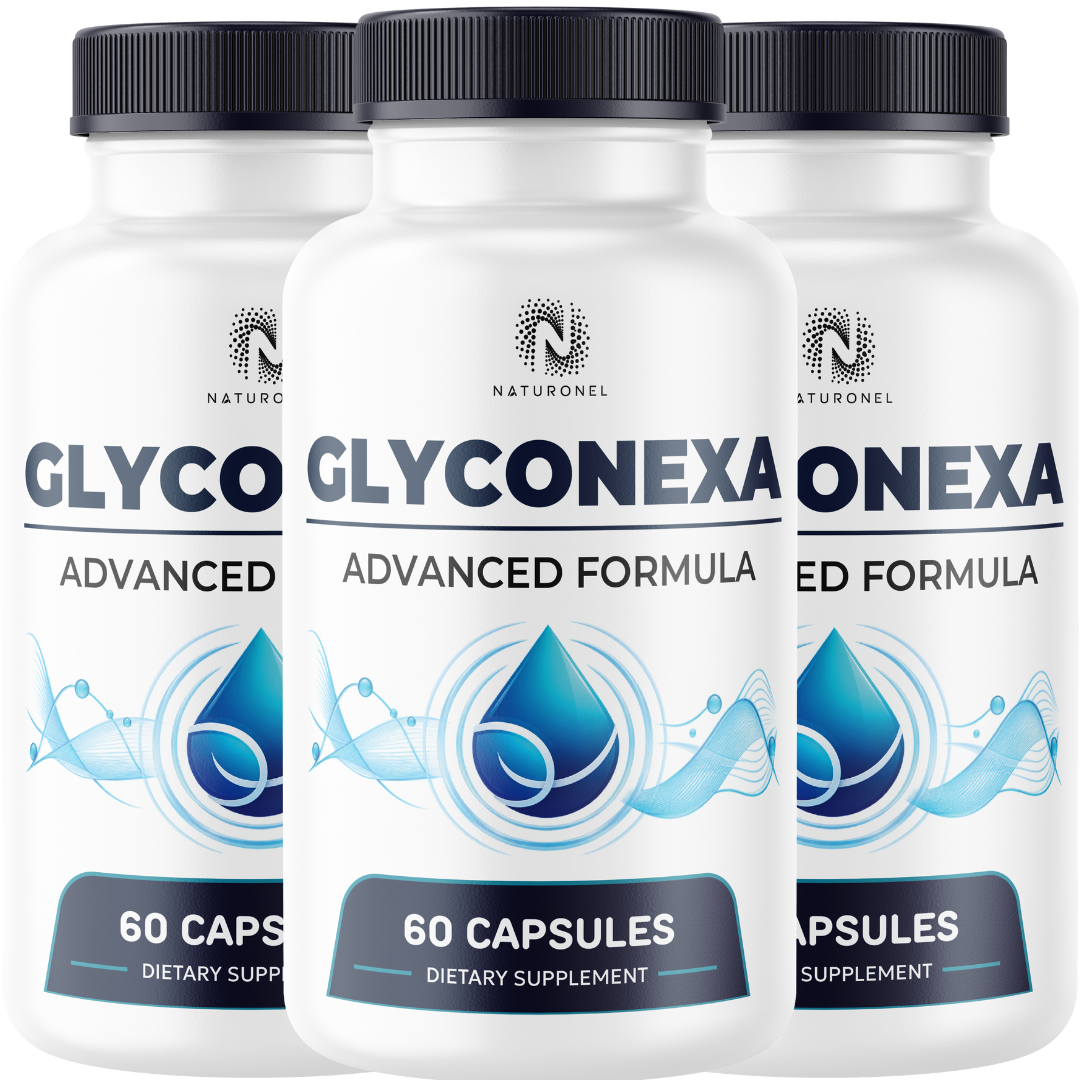 Glyconexa Advanced Formula (3 Pack)– Chromium, Alpha Lipoic Acid, Banaba Leaf, Cinnamon Bark, Bitter Melon, Gymnema & Biotin – Premium Daily Herbal Supplement