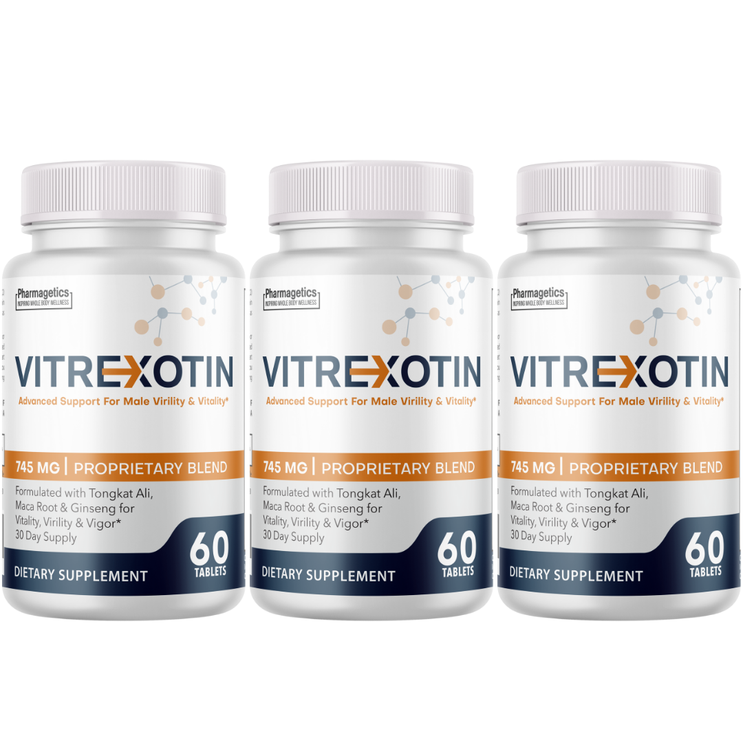 Vitrexotin Advanced Support For Male Virility & Vitality 60 Tablets