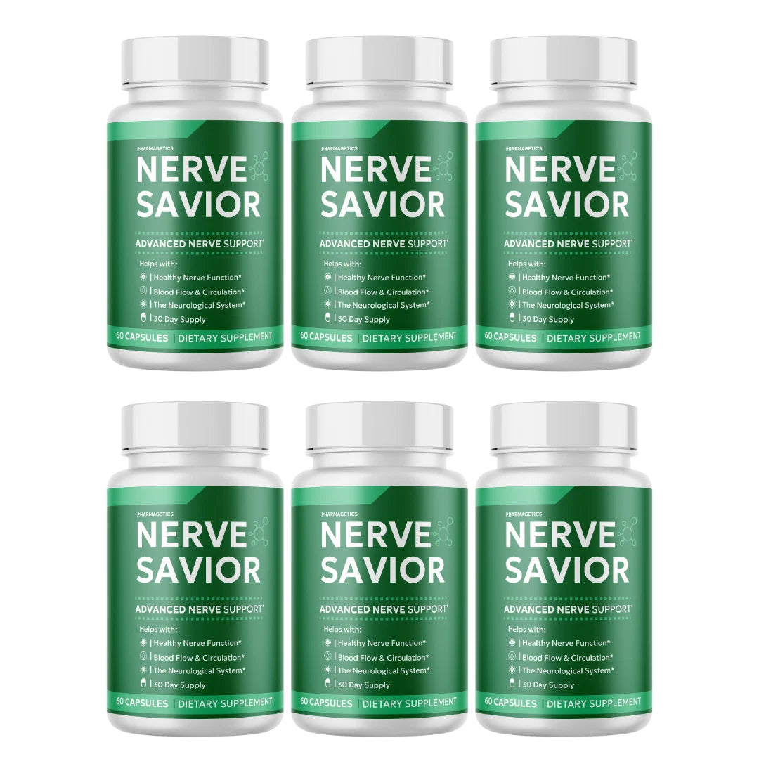 Nerve Savior Advanced Nerve Support Formula - 60 Capsules