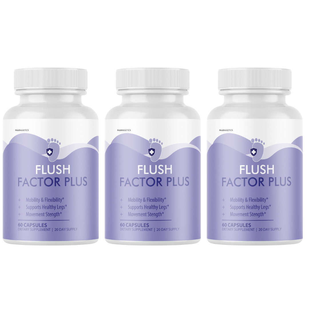Flush Factor Plus Supports Mobility Flexibility & Enhance Strength 60 Capsules