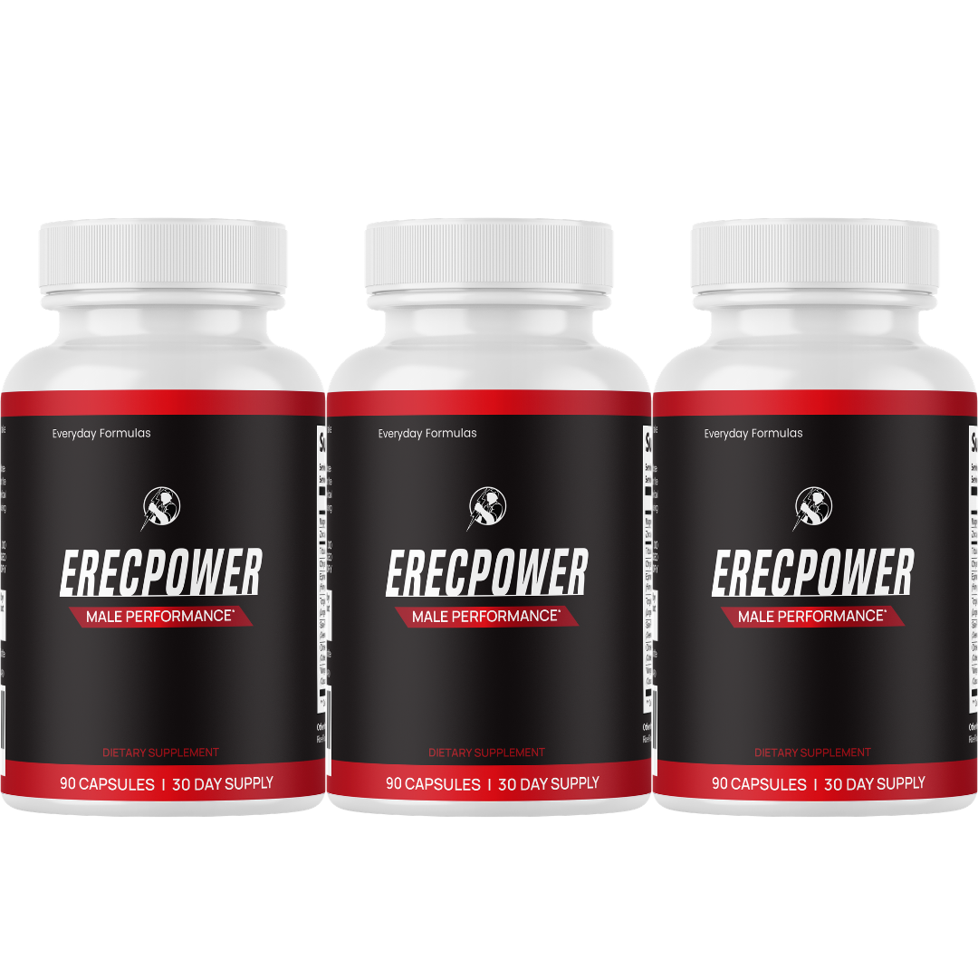 ErecPower Male Performance Support Supplement 90 Capsules