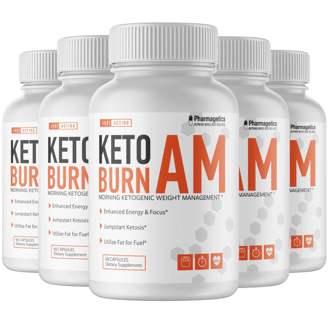 Keto Burn AM Weight Management Support - 60 Capsules