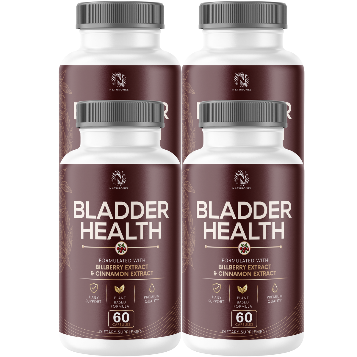 Bladder Health Supplement – Advanced Urinary Tract & Daily Wellness Formula with Saw Palmetto, Pygeum, Uva Ursi, Pumpkin Seed, Bilberry, Cranberry Blend, Vitamins & Botanicals