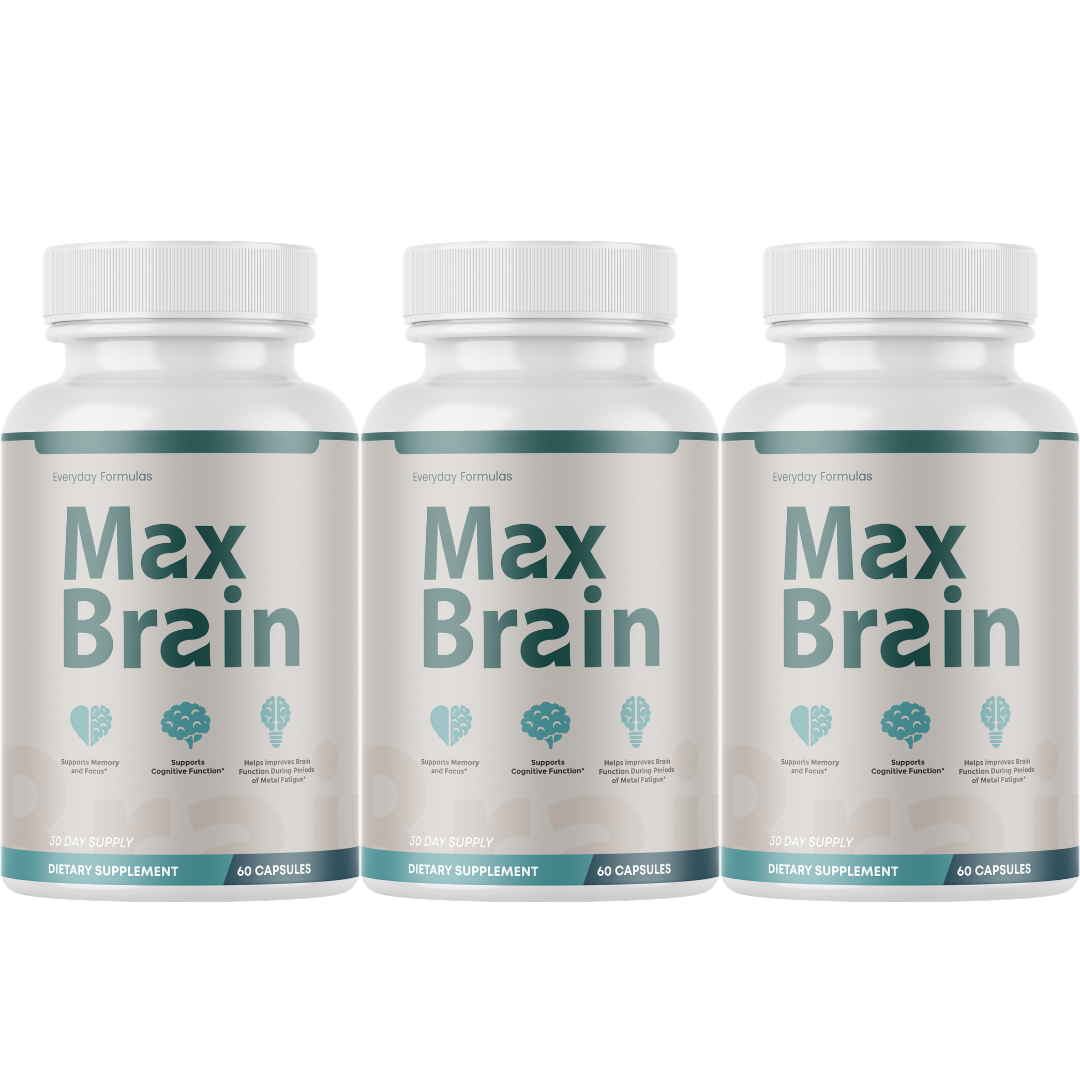 Max Brain, Brain Health Support Supplement 60 Capsules