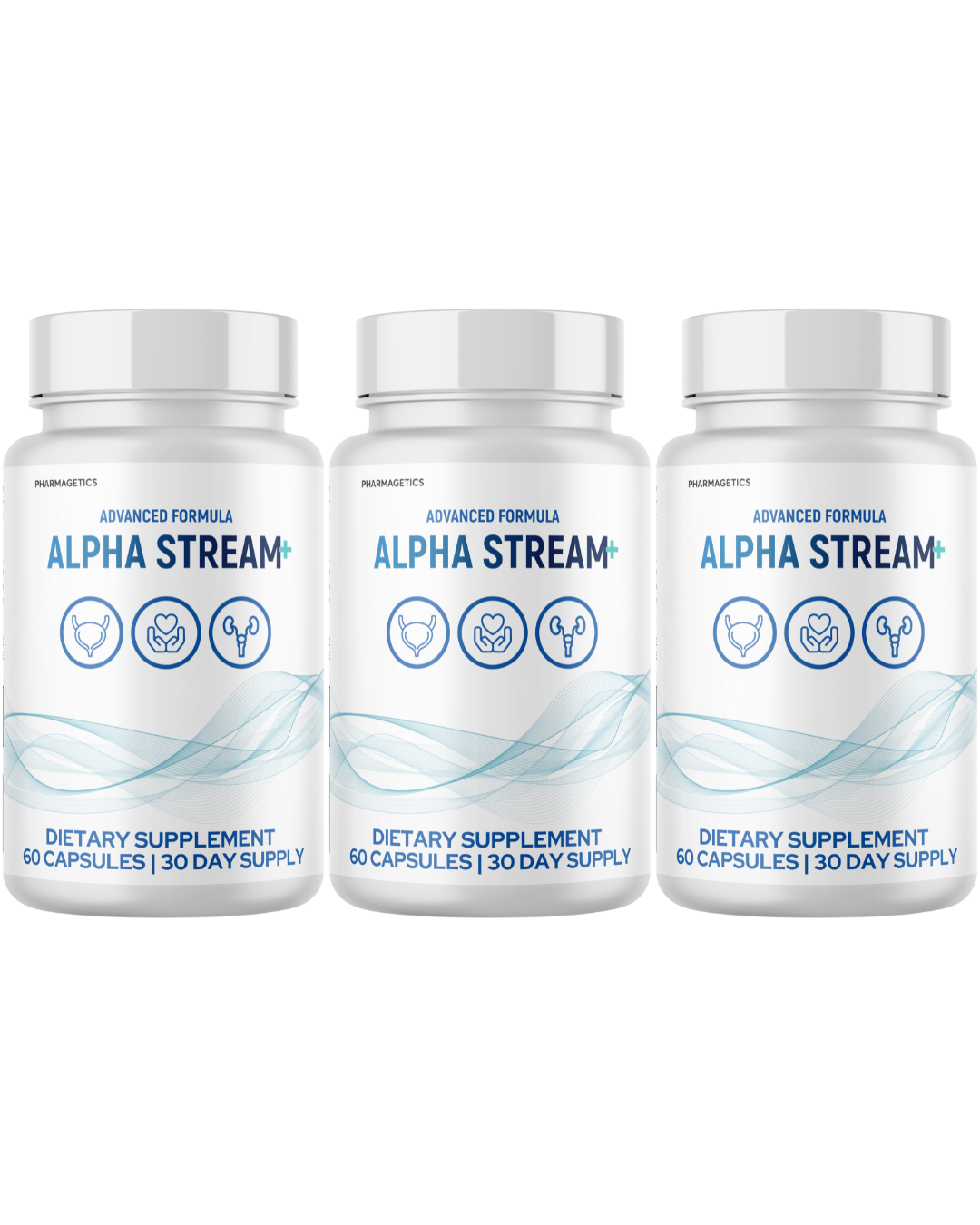 Alpha Stream Prostate Health Support Dietary Supplement 60 Capsules