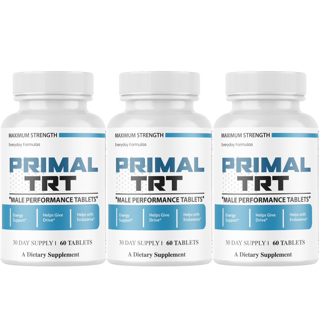 Primal TRT Male Performance Support Supplement 60 Tablets