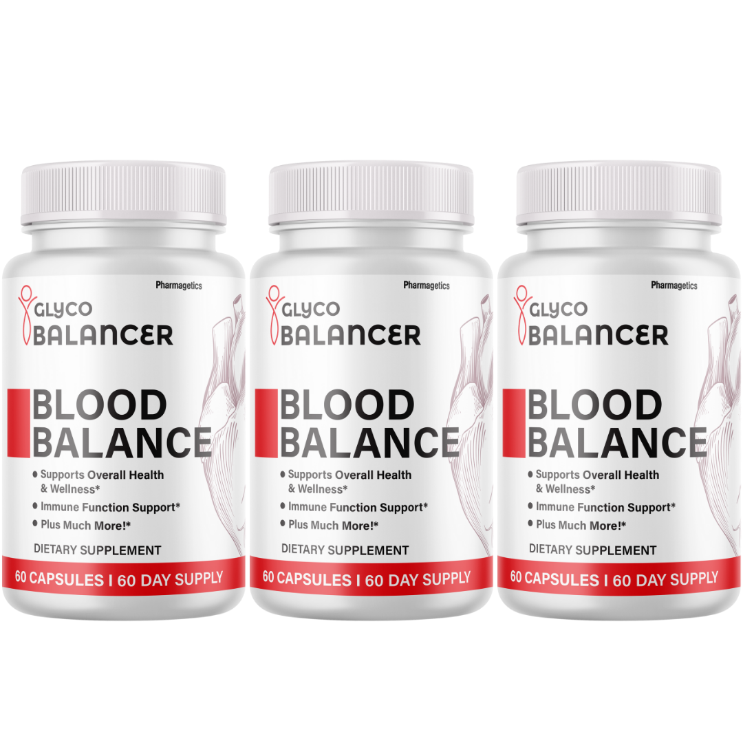 Glyco Balancer Glycogen Control for Blood Pressure + Sugar Support  60 Capsules