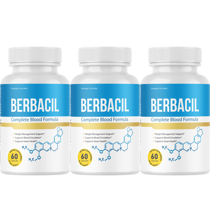 Berbacil Healthy Blood Circulation Support 60 Capsules