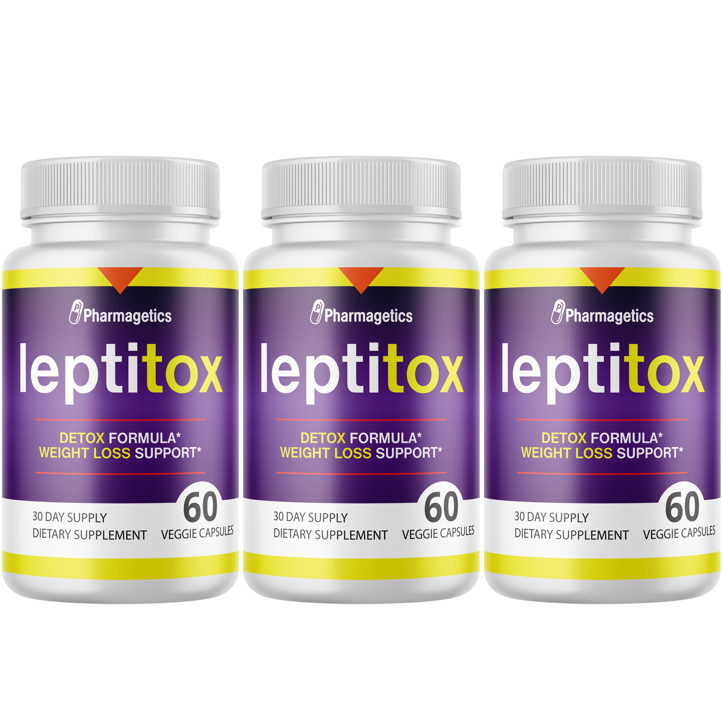 Leptitox Detox Formula Weight Loss Support Supplement 60 Capsules