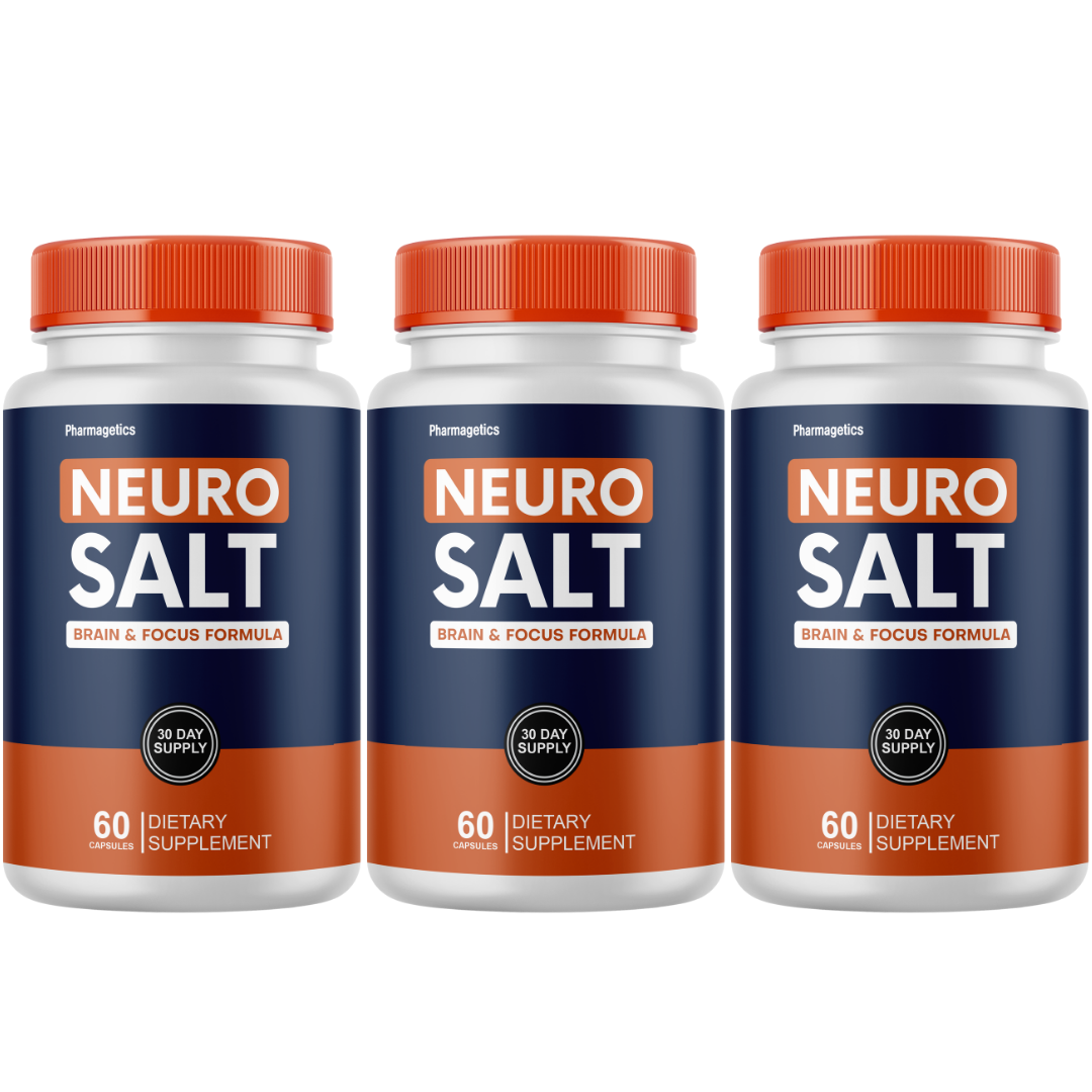 Neuro Salt Brain Focus Supplement Memory Energy Cognitive Support 60 Capsules
