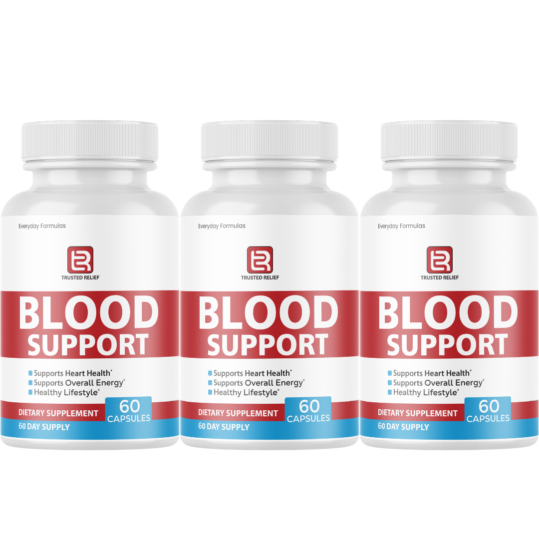 Trusted Relief Blood Support for Managing Sugar & Pressure Levels 60 Capsules