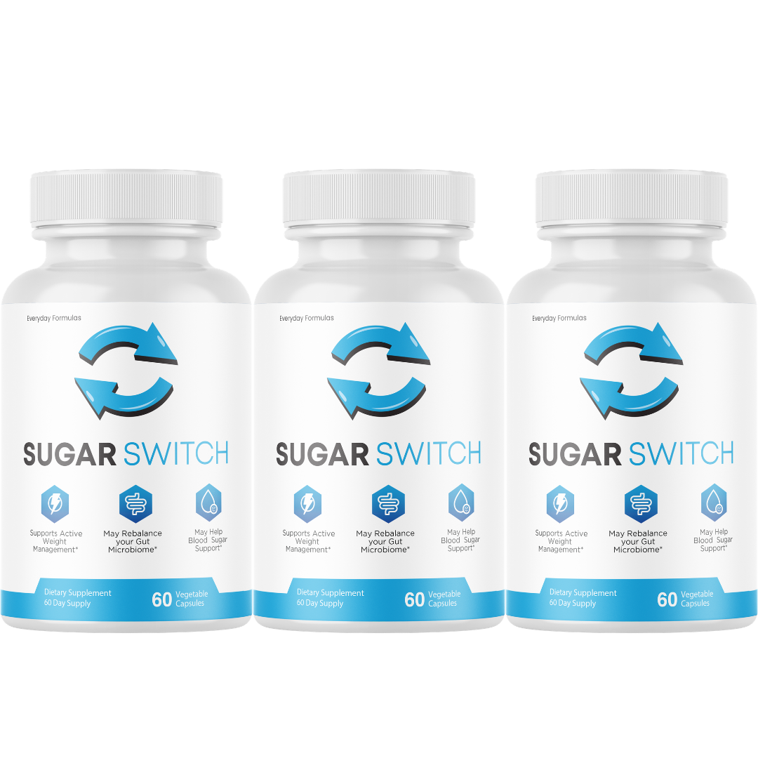 Sugar Switch Blood Sugar & Gut Health Support Supplement 60 Capsules