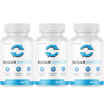 Sugar Switch Blood Sugar & Gut Health Support Supplement 60 Capsules