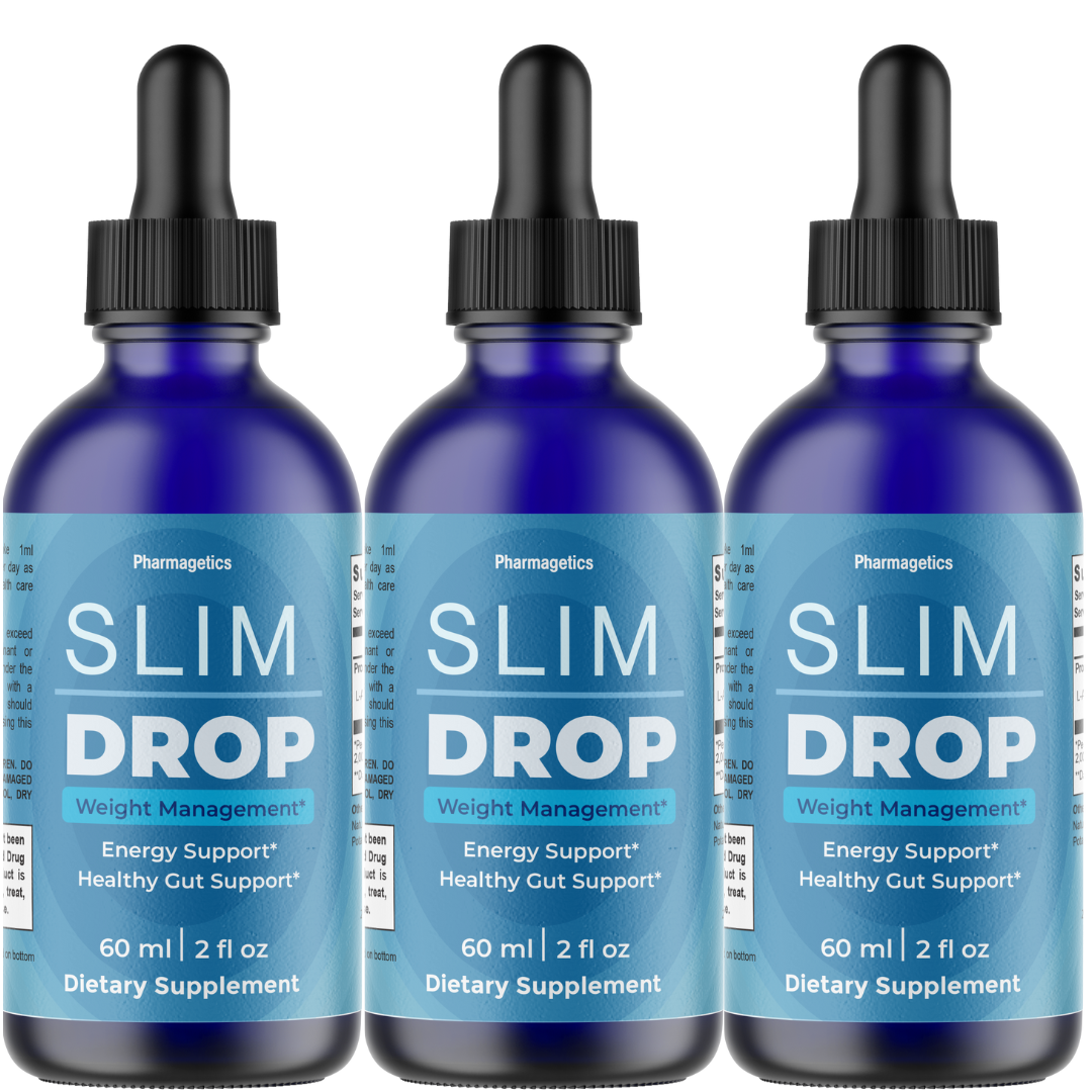 Slim Drop Energy & Gut Health Support, Weight Loss Supplement 60ML