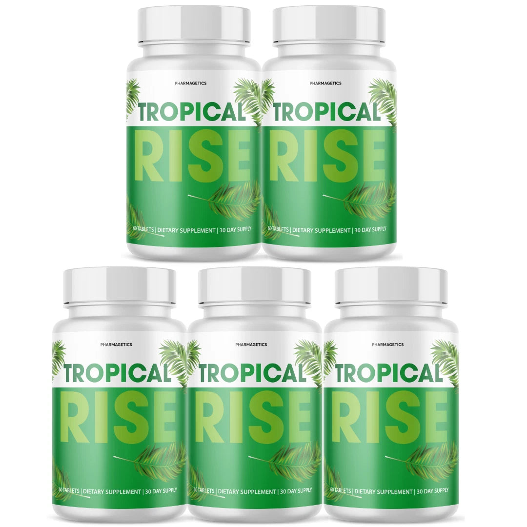 Tropical Rise Male Performance Supplement, Vitality Support 60 Tablets