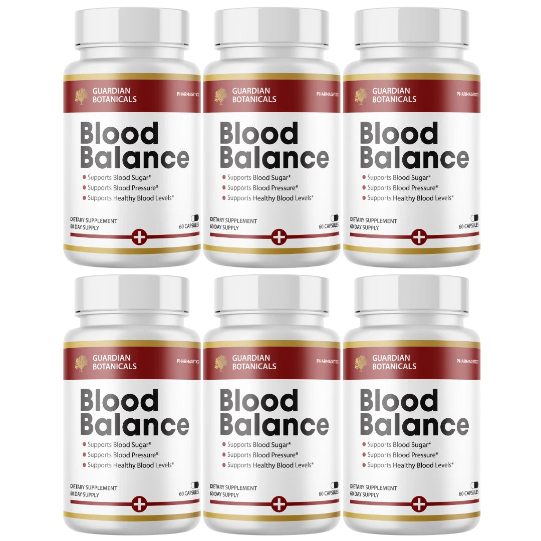 Guardian Botanicals Blood Balance Supplement, Healthy Blood Formula 60 Capsules