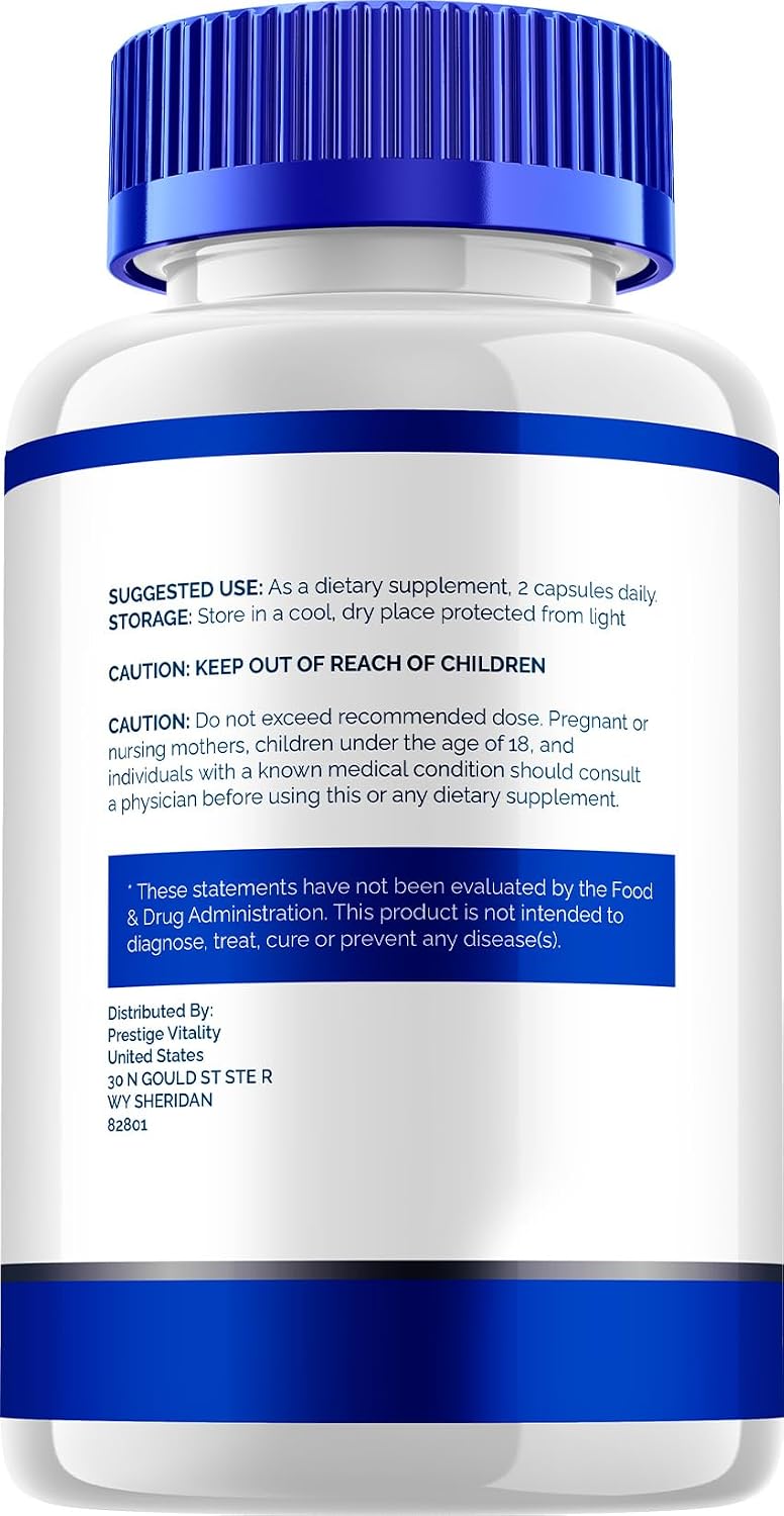Neuro Clean Supplement Capsules – Neuro Clean Natural Blend Formula Focus Memory Support and Reviews (5 Pack – 300 Capsules)