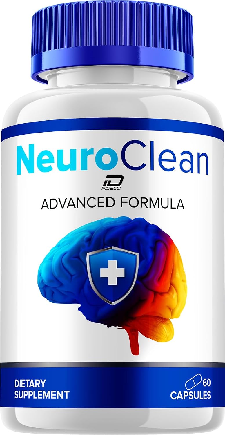 Neuro Clean Supplement Capsules – Neuro Clean Natural Blend Formula Focus Memory Support and Reviews (1 Pack – 60 Capsules)