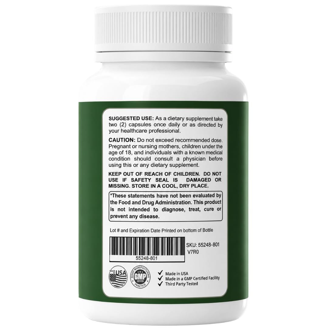 Zafira Organics Recovery Foundation Capsules (10 Bottles) Zafira Recovery Foundation Herbal Supplement for Mood Support, Mental Clarity &amp; Daily Wellness