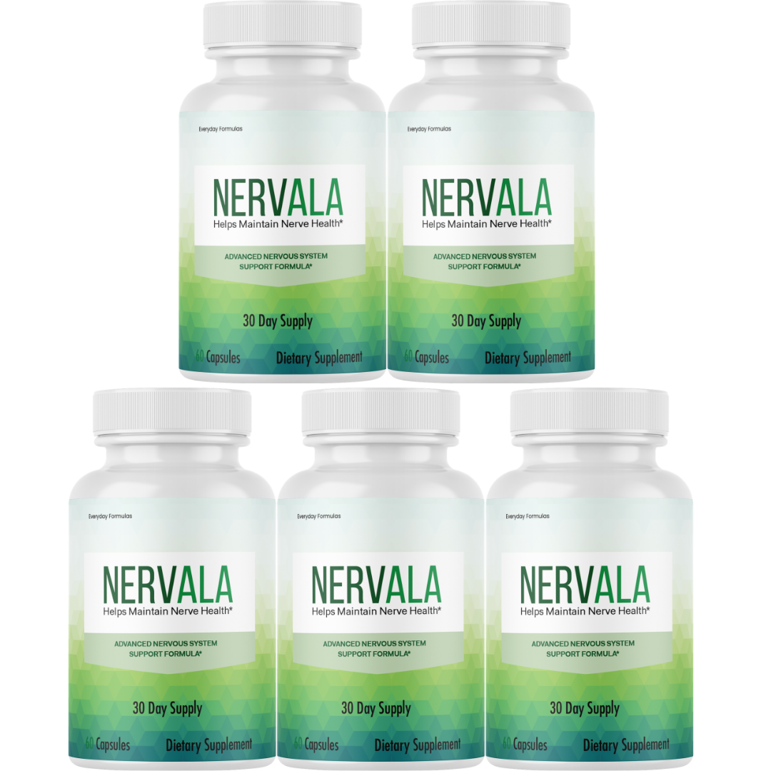 Nervala Nerve Pain Relief Neuropathy Supplement 60 Capsules