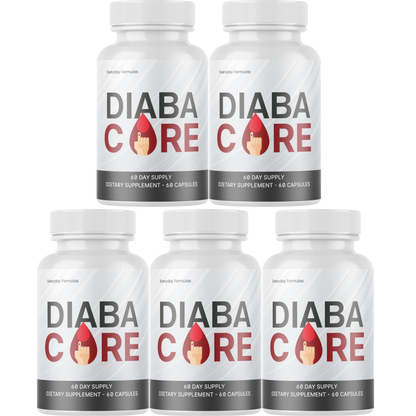 Diaba Core Blood Sugar and Glucose Support DiabaCore 60 Capsules
