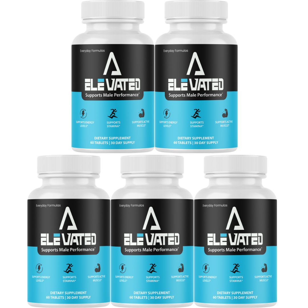 Elevated Male Performance And Stamina Support Supplement 60 Tablets