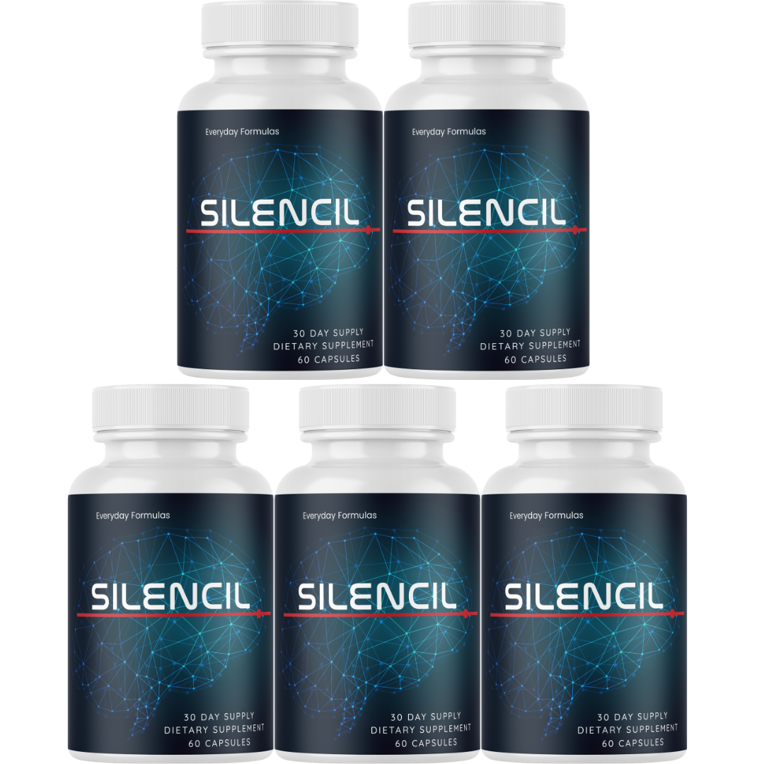 Silencil Premium Tinnitus Support Relief Supplement 60 Capsules