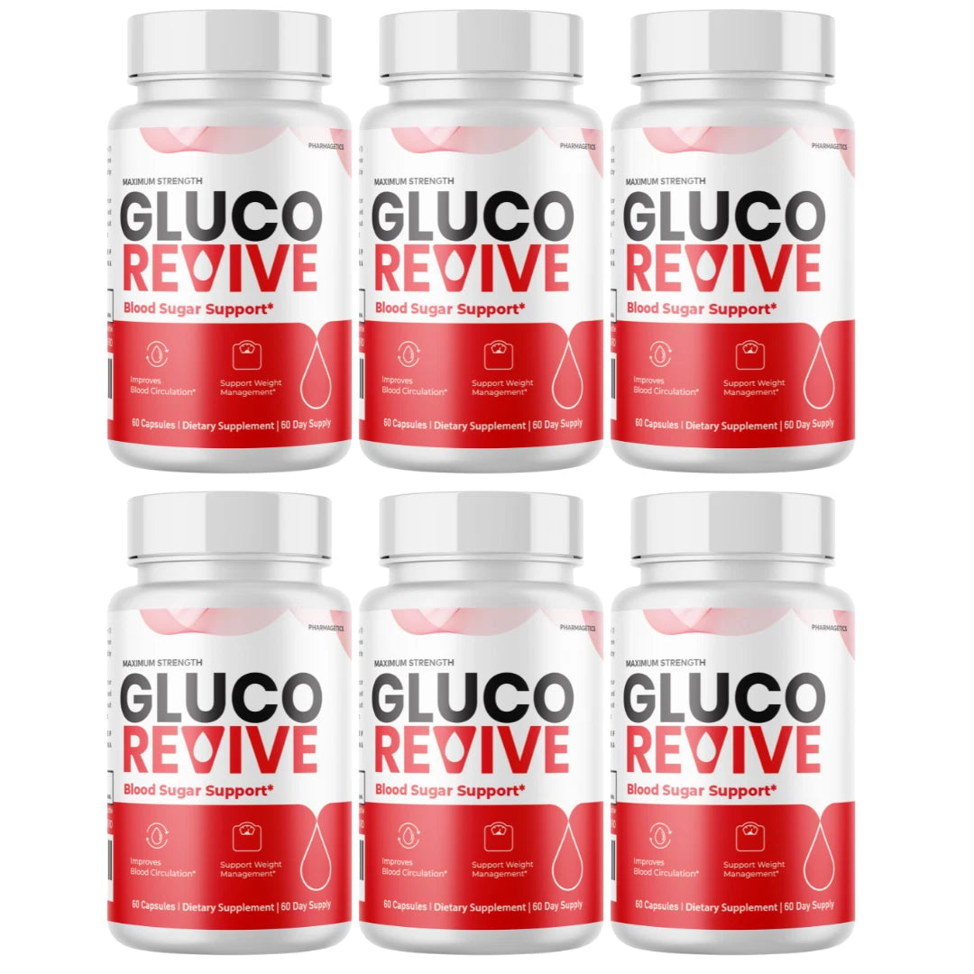 Gluco Revive Blood Sugar Health Support - 60 Capsules