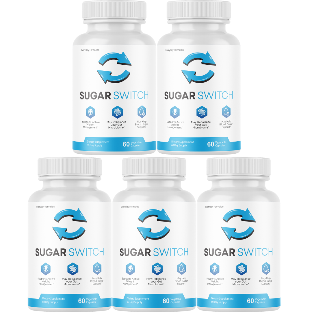 Sugar Switch Blood Sugar & Gut Health Support Supplement 60 Capsules
