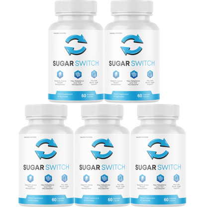 Sugar Switch Blood Sugar & Gut Health Support Supplement 60 Capsules
